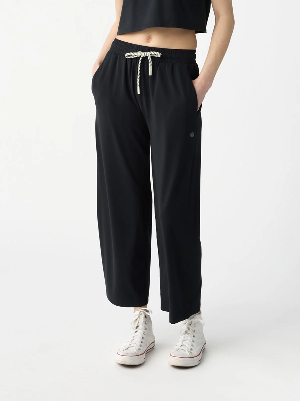 Women's Studio Cropped Wide Leg Pant - Wholesale - Image 9