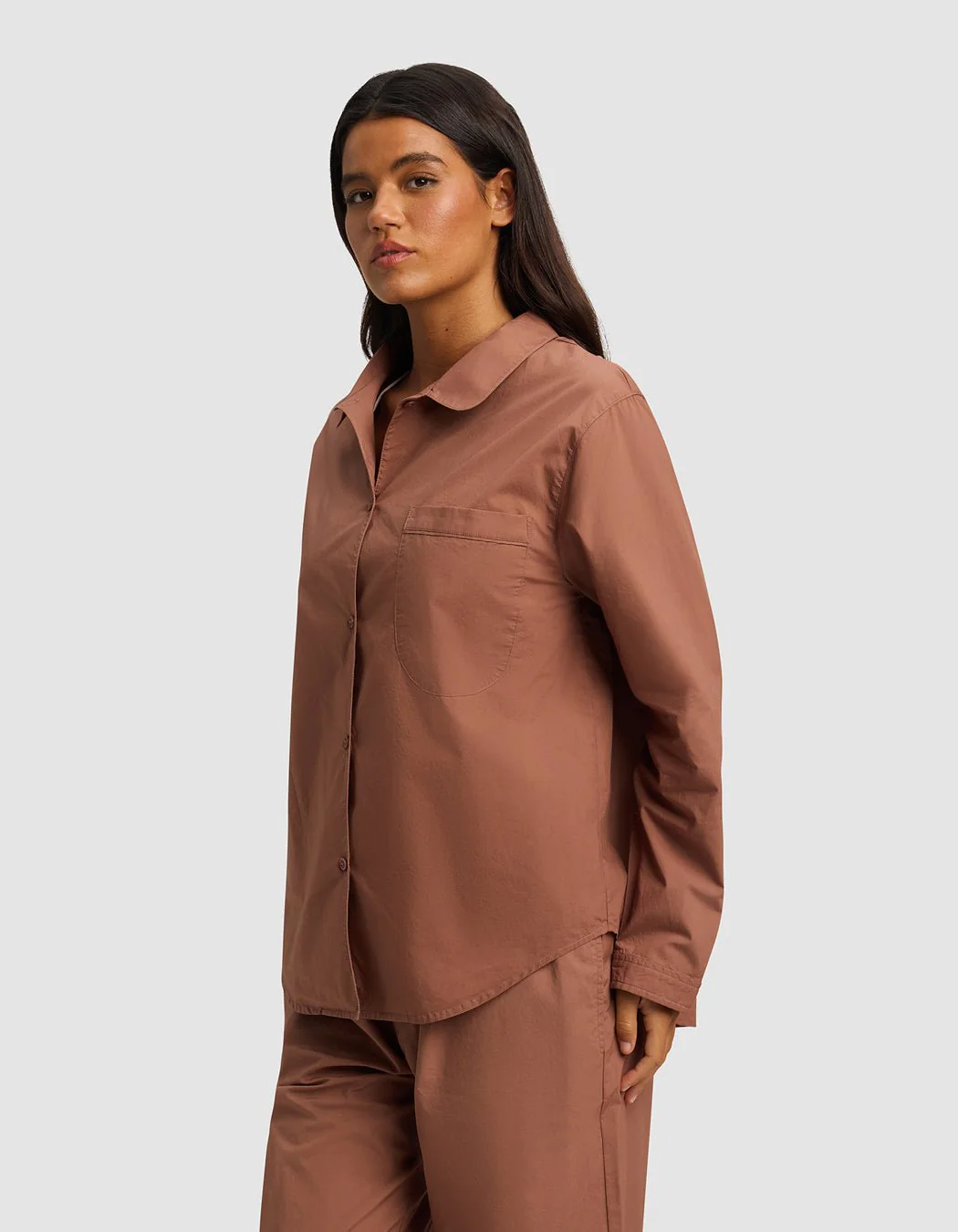 Women's Sutton Long Sleeve Cropped Pajama Set - Last Chance - Image 28